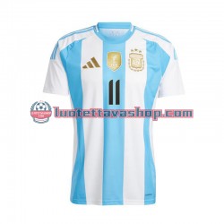 Miehet Argentiina Di Maria 11 Copa America 2024 Lyhythihainen Fanipaita ,Koti