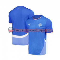 Miehet Islanti 2024 Sininen Lyhythihainen Fanipaita ,Koti