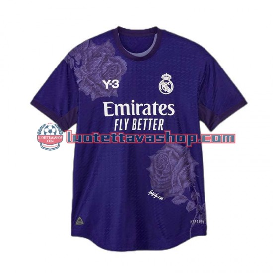 Miehet Real Madrid Lucas Modric 10 Y-3 2023-2024 Violetti Lyhythihainen Fanipaita ,Neljäs