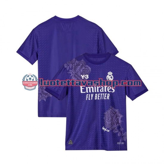 Miehet Real Madrid 2023-2024 Violetti Lyhythihainen Fanipaita ,Neljäs