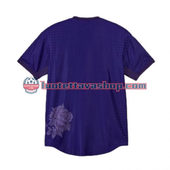 Miehet Real Madrid 2023-2024 Violetti Lyhythihainen Fanipaita ,Neljäs