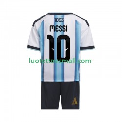 Lapset Argentiina Lionel Messi 10 World Cup 2026 Lyhythihainen Fanipaita ,Koti