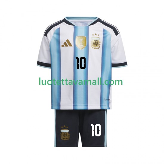 Lapset Argentiina Lionel Messi 10 World Cup 2026 Lyhythihainen Fanipaita ,Koti