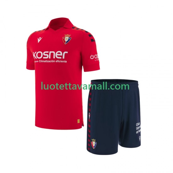 Lapset CA Osasuna 2025-2026 Lyhythihainen Fanipaita ,Koti