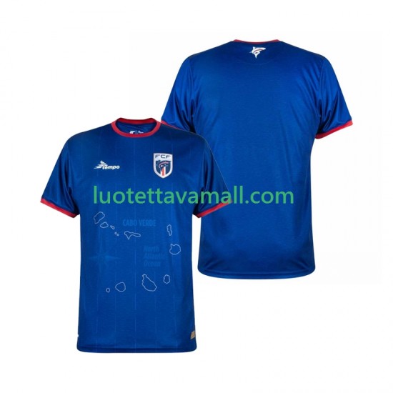 Miehet Cape Verde 2024-2025 Lyhythihainen Fanipaita ,Koti