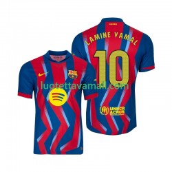 Miehet FC Barcelona Lamine Yamal 10 2025-2026 Lyhythihainen Fanipaita ,Neljäs