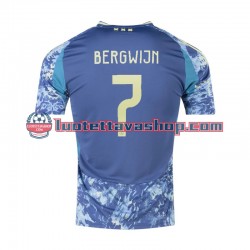 Miehet AFC Ajax Steven Bergwijn 7 2024-2025 Lyhythihainen Fanipaita ,Vieras