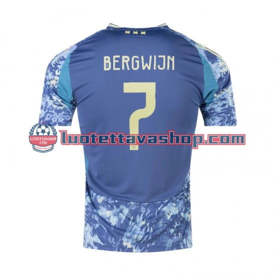Miehet AFC Ajax Steven Bergwijn 7 2024-2025 Lyhythihainen Fanipaita ,Vieras