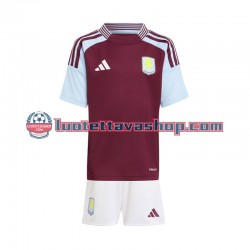 Lapset Aston Villa 2024-2025 Lyhythihainen Fanipaita ,Koti