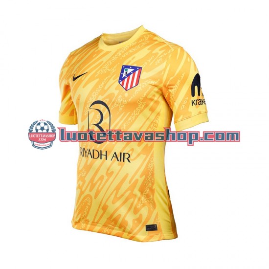 Miehet Atlético Madrid Maalivahdin 2024-2025 Lyhythihainen Fanipaita ,Kolmas