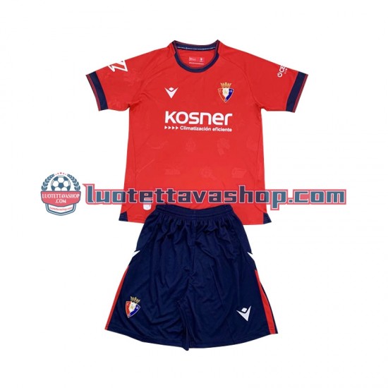 Lapset CA Osasuna 2024-2025 Lyhythihainen Fanipaita ,Koti