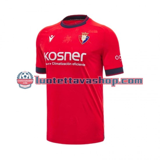 Miehet CA Osasuna 2024-2025 Lyhythihainen Fanipaita ,Koti