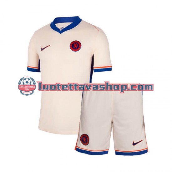 Lapset Chelsea 2024-2025 Lyhythihainen Fanipaita ,Vieras
