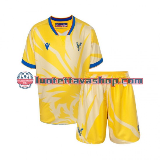 Lapset Crystal Palace 2024-2025 Lyhythihainen Fanipaita ,Vieras