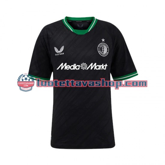 Miehet Feyenoord Rotterdam 2024-2025 Lyhythihainen Fanipaita ,Vieras