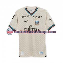 Miehet Kawasaki Frontale 2024-2025 Lyhythihainen Fanipaita ,Vieras