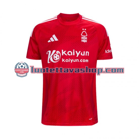 Miehet Nottingham Forest 2024-2025 Lyhythihainen Fanipaita ,Koti