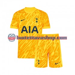 Lapset Tottenham Hotspur Maalivahdin 2024-2025 Lyhythihainen Fanipaita ,Koti