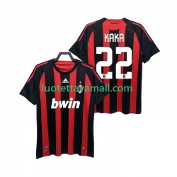 Miehet AC Milan KAKA 22 Retro 2008 2009 Lyhythihainen Fanipaita ,Koti