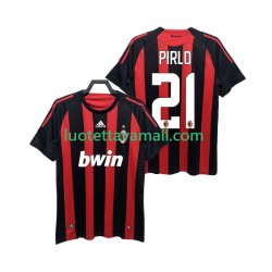 Miehet AC Milan RIRLO 21 Retro 2008 2009 Lyhythihainen Fanipaita ,Koti