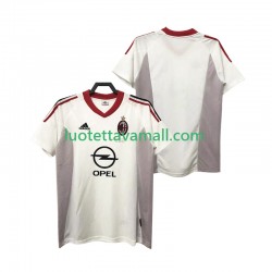 Miehet AC Milan Retro 2004 2005 Lyhythihainen Fanipaita ,Vieras