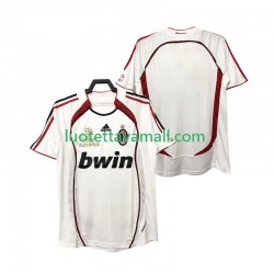 Miehet AC Milan Retro 2006 2007 Lyhythihainen Fanipaita ,Vieras