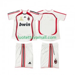 Lapset AC Milan Retro 2006 2007 Lyhythihainen Fanipaita ,Vieras