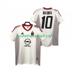 Miehet AC Milan rui costa 10 Retro 2004 2005 Lyhythihainen Fanipaita ,Vieras