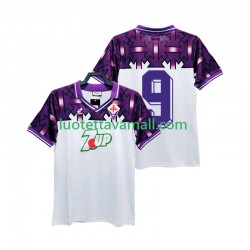 Miehet ACF Fiorentina 9 Retro 1992 1993 Lyhythihainen Fanipaita ,Vieras