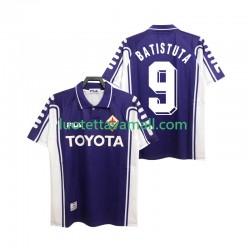 Miehet ACF Fiorentina BASTUTA 9 Retro 1999 2000 Lyhythihainen Fanipaita ,Koti