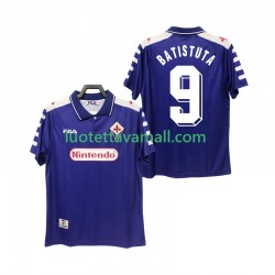 Miehet ACF Fiorentina BASTUTA 9 Retro 1998 1999 Lyhythihainen Fanipaita ,Koti