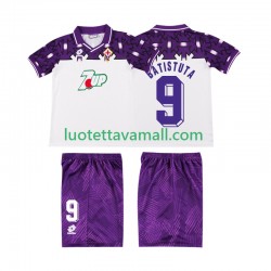 Lapset ACF Fiorentina BATISTUTA 9 Retro 1992 1993 Lyhythihainen Fanipaita ,Vieras
