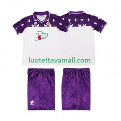 Lapset ACF Fiorentina Retro 1992 1993 Lyhythihainen Fanipaita ,Vieras