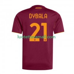 Miehet AS Roma Dybala 21 2025-2026 Lyhythihainen Fanipaita ,Koti