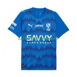 Miehet Al Hilal 2025-2026 Lyhythihainen Fanipaita ,Koti