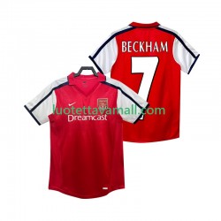 Miehet Arsenal BECKHAM 7 Retro 2001 2002 Lyhythihainen Fanipaita ,Koti