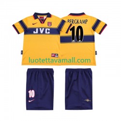 Lapset Arsenal BERGKAMP 10 Retro 1997 1999 Lyhythihainen Fanipaita ,Vieras
