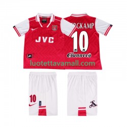 Lapset Arsenal BERGKAMP 10 Retro 1996 1997 Lyhythihainen Fanipaita ,Koti