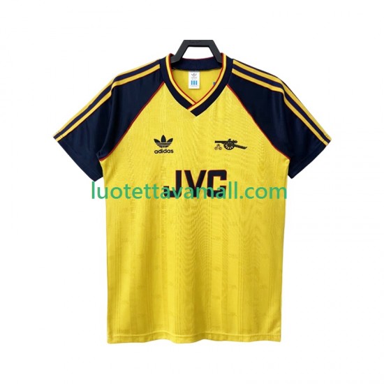 Miehet Arsenal Retro 1988 1990 Lyhythihainen Fanipaita ,Vieras