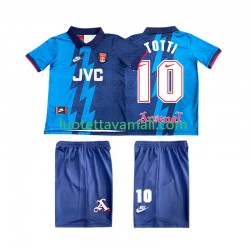 Lapset Arsenal TOTTI 10 Retro 1995 1996 Lyhythihainen Fanipaita ,Vieras