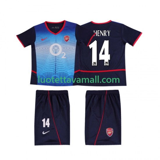Lapset Arsenal Thierry Henry 14 Retro 2002 2004 Lyhythihainen Fanipaita ,Vieras