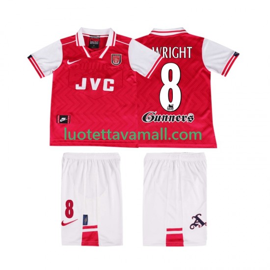 Lapset Arsenal WRIGHT 8 Retro 1996 1997 Lyhythihainen Fanipaita ,Koti