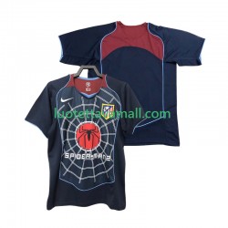 Miehet Atlético Madrid Retro 2004 2005 Lyhythihainen Fanipaita ,Vieras