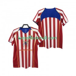 Miehet Atlético Madrid Retro 2004 2005 Lyhythihainen Fanipaita ,Koti