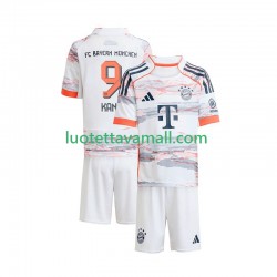 Lapset FC Bayern München Harry Kane 9 2025-2026 Lyhythihainen Fanipaita ,Vieras