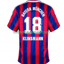 Miehet FC Bayern München Klinsmann 18 Retro 1995 1997 Lyhythihainen Fanipaita ,Koti