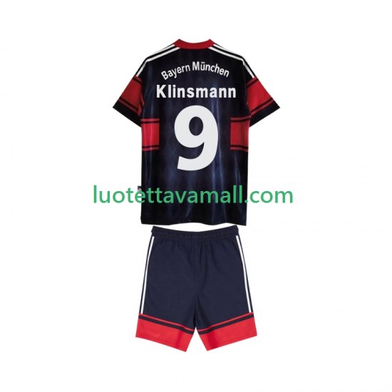 Lapset FC Bayern München Klinsmann 9 Retro 1997 1999 Lyhythihainen Fanipaita ,Koti