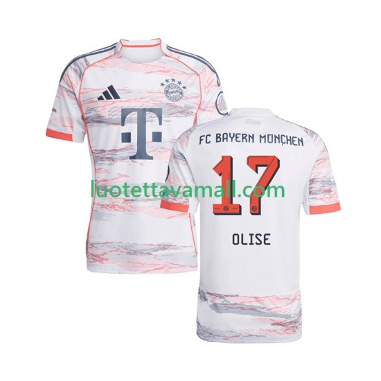 Miehet FC Bayern München Michael Olise 17 2025-2026 Lyhythihainen Fanipaita ,Vieras