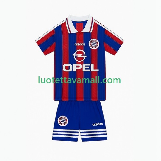 Lapset FC Bayern München Retro 1995 1997 Lyhythihainen Fanipaita ,Koti
