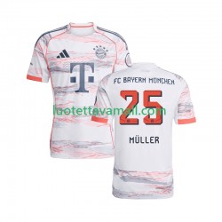 Miehet FC Bayern München Thomas Muller 25 2025-2026 Lyhythihainen Fanipaita ,Vieras